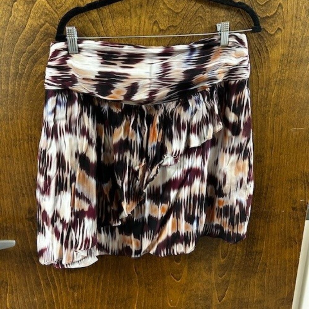 Reiss Josephine IKAT Flippy Skirt
